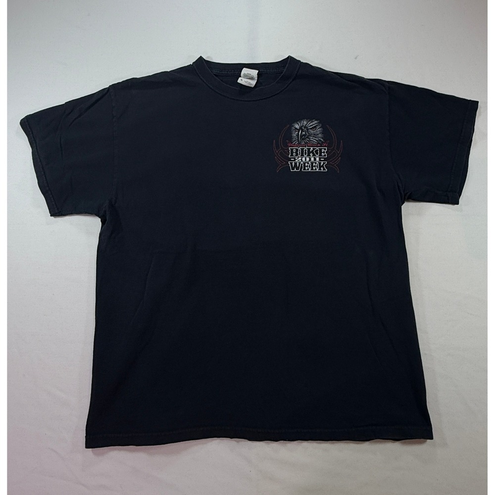 Daytona Beach Bike Week 2011 70th Anniversary T-Shirt Mens XL